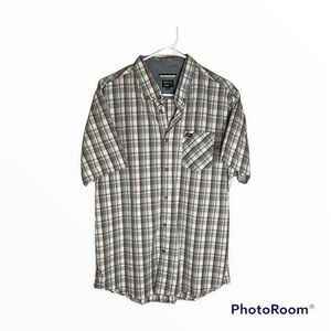 RVCA Men’s Button Down Shirt Size Large